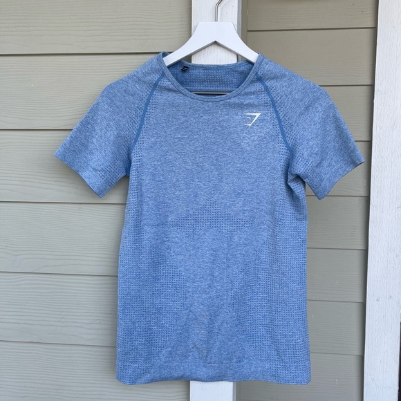 Gymshark Tops - Gymshark Blue Athletic Tee